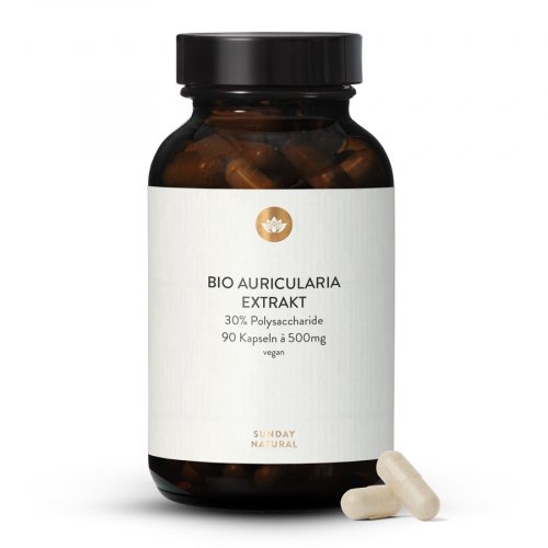 Organic Auricularia Extract Capsules