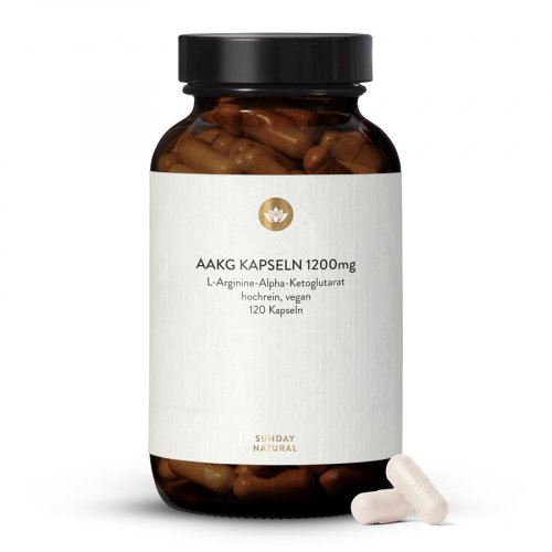 AAKG Capsules 1,200mg from Fermentation, Vegan