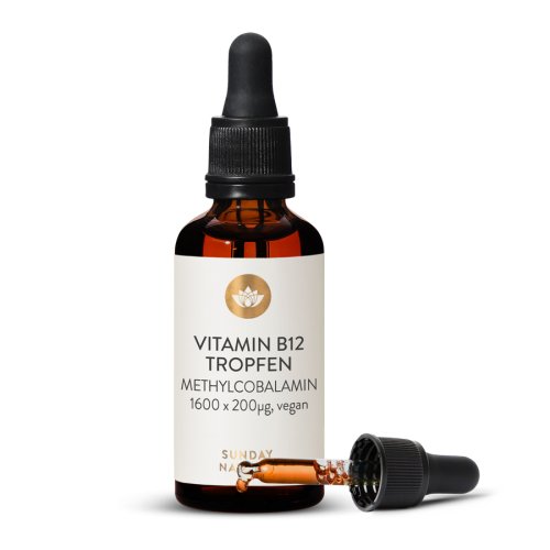 Vitamine B12 Gouttes Méthylcobalamine 200µg