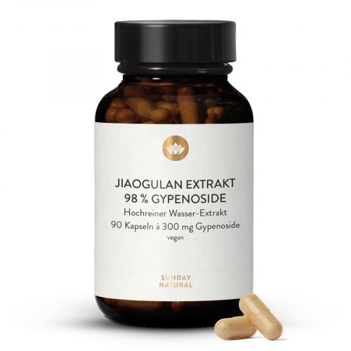Jiaogulan Extrakt 98% Gypenoside Kapseln