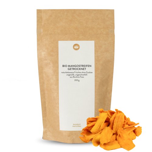 Organic Dried Mango Pieces