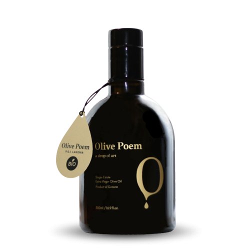 Olivenöl Griechenland Extra Vergine Bio OLIVE POEM -  A DROP OF ART
