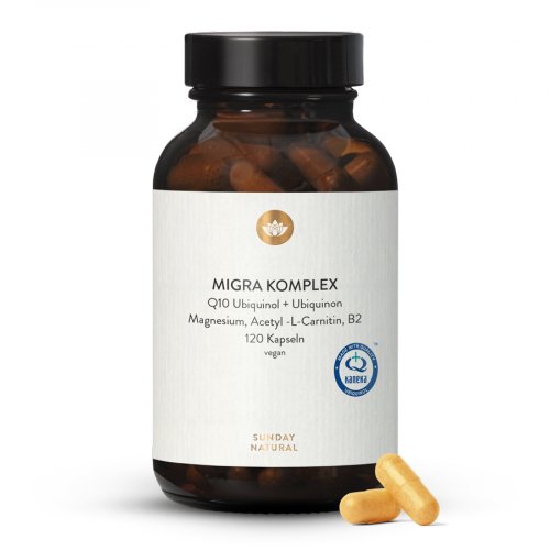 Migra Complex Q10, Magnesium, Acetyl-L-Carnitine, B2