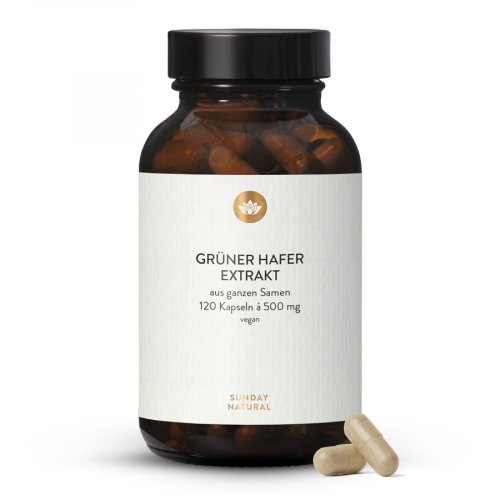Green Oat Extract Capsules