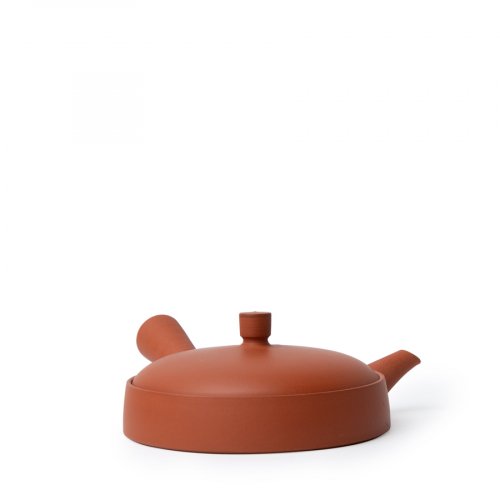 Kyusu Tokoname Jinshu Hira Rot XS