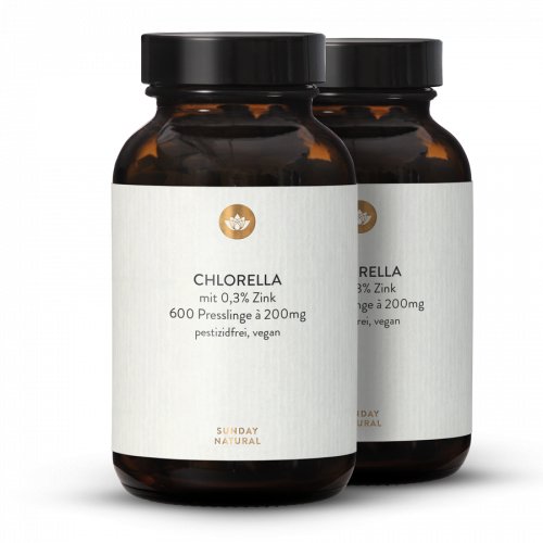 CHLORELLA MIT 0,3% ZINK PRESSLINGE