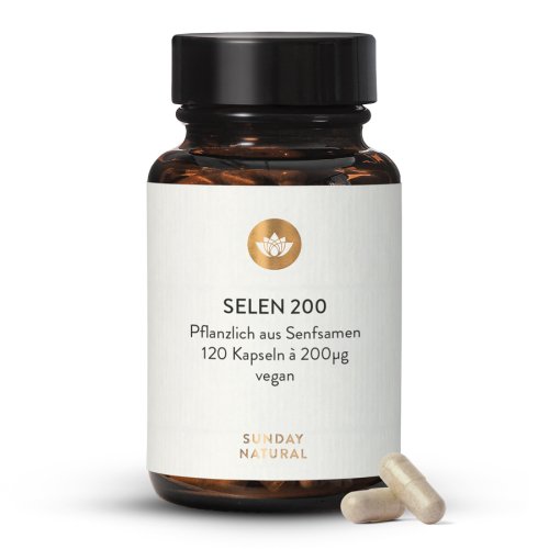 High-Dose Selenium 200µg Capsules