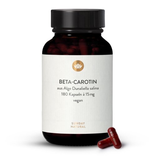 Beta-Carotin 15mg aus Algen