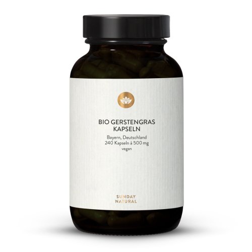 Bio Gerstengras Kapseln