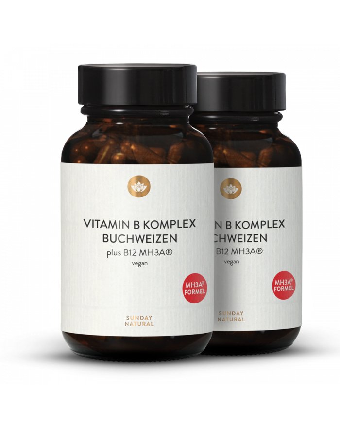 Bioaktiver Forte und pflanzlicher BKomplex aus gekeimtem Buchweizen