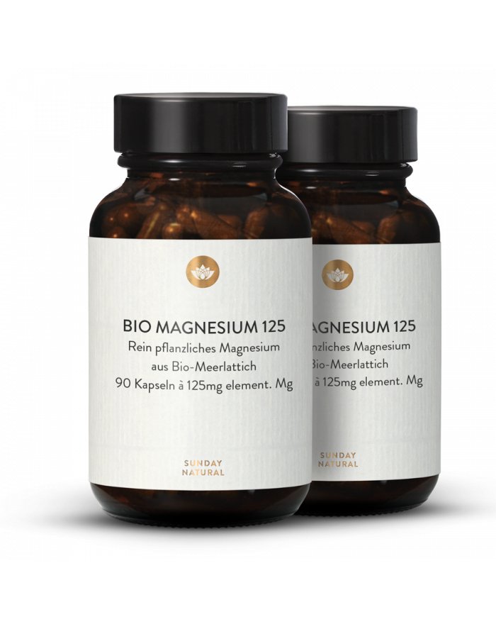 Magnesium bioaktiv & hochdosiert Sunday Natural