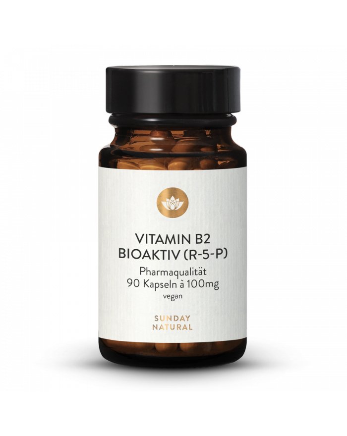 VitaminBKomplex Kapseln Hochdosiert Forte & Rein pflanzlich Sunday