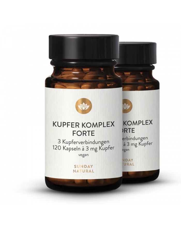 Buy HighDose Copper Capsules Sunday Natural