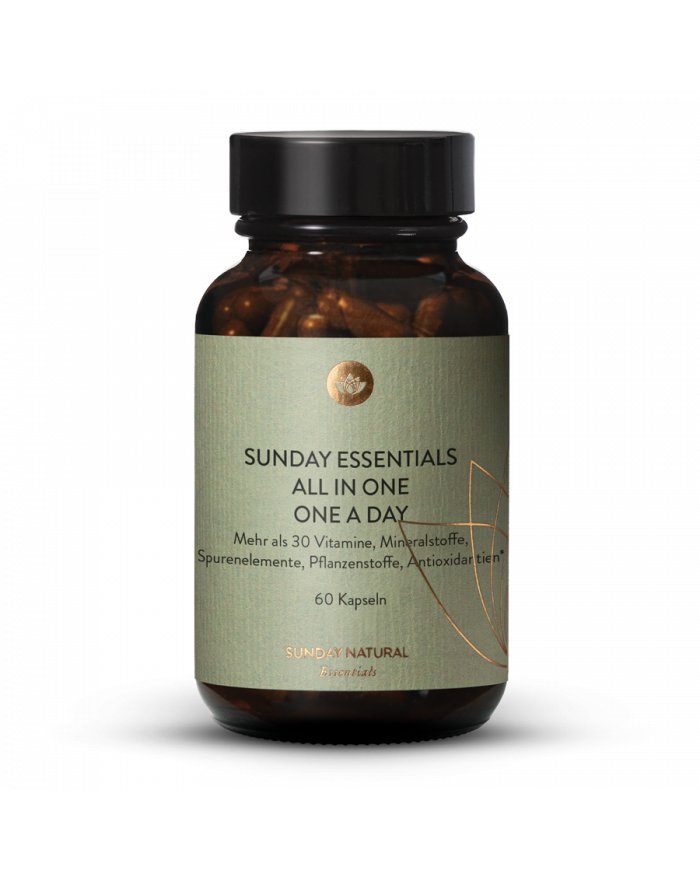 Sunday Natural Essentials Multivitamine & Multinährstoffe in PremiumQualität