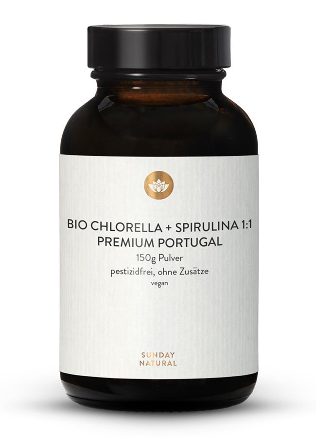 Chlorella + Spirulina Pulver